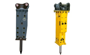 Martillos Rompedores Silenciosos con Caja de Cambios y Motor para Excavadoras Pequeñas y Mini - Product Image 1