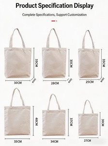 <span class=keywords><strong>Sac</strong></span> fourre-tout en toile épaisse à double couture pour les sorties de week-end, <span class=keywords><strong>sac</strong></span> de shopping personnalisé en couleur pour les activités de loisirs décontractées - Product Image 2