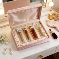 Botol Parfum Roll On Kosong Bentuk Kotak, Botol Kaca Roll On 15ml 30ml 9ml 8ml Dengan Roller Kaca Plastik Baja