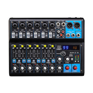 COKYIS <span class=keywords><strong>Mesa</strong></span> de Mezclas Profesional de 12 Canales Multifunción con 99 Efectos DSP, <span class=keywords><strong>Bluetooth</strong></span>, USB, Reverb, EQ y 48V - Product Image 3