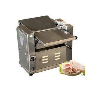 เครื่องหั่นเนื้ออัตโนมัติเครื่องหั่นหนังหมูเป็นชิ้นยาวเครื่องลอกหนังหมู - Product Image 1