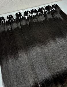 ผมต่อเวียดนามแท้ เกรด 12A สีดำตรงแบบเวอร์จิ้น  แบบซุปเปอร์ดับเบิ้ลดรอว์น  ทอแบบดับเบิ้ลเวฟท์  ราคาโรงงานขายส่ง - Product Image 1
