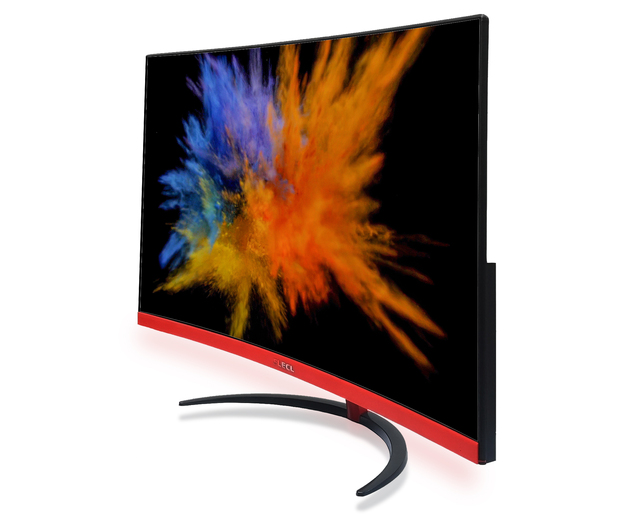 32 Inch Lcd Desktop Pc Computer Monitor Qhd Led Display 180Hz Ips Curved Screen Office Monitor Display