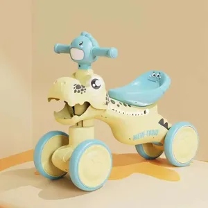 Diseño de moda paseo en juguetes niños coche giratorio bebé equilibrio coche con luz