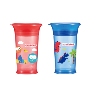 Momeasy quantité minimale de commande une usine de carton fournit directement une <span class=keywords><strong>tasse</strong></span> de bébé sans BPA <span class=keywords><strong>360</strong></span> <span class=keywords><strong>tasse</strong></span> à boire bébé 9oz <span class=keywords><strong>tasse</strong></span> d'entraînement - Product Image 1