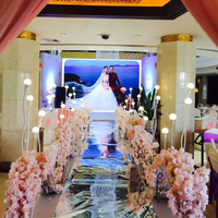 Nuevas luces decorativas de PVC con diseño de dragón de 5 cabezas, flexibles, para decoración de bodas y caminos.