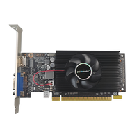 Tarjeta Gráfica Nueva GT 610 de 2GB DDR3 de 64 Bits, Perfil Bajo, Ventilador Único, PCI Express DirectX 11 HD VGA para PC de Escritorio, en Stock