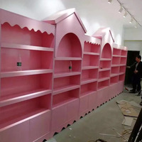 Jouets pour enfants étagère de magasin maternel vitrine conteneur île armoire couches lait en poudre animalerie présentoir