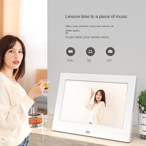 7-inch HD hiển thị Album ảnh kỹ thuật số năng động điện tử máy quảng cáo cho văn phòng nhà AVI MP3 phát lại khung - Product Image 2
