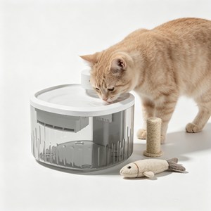 Factory Direct Eco Friendly Pet Water Fountain Removable Filter Automatic <b>Cat</b> Dog Water Dispenser - Product Image 1