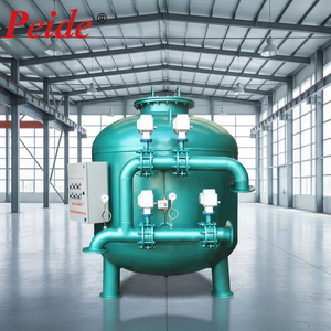 <span class=keywords><strong>Filtre</strong></span> à <span class=keywords><strong>sable</strong></span> industriel à grand débit pour la purification de l'eau, destiné au traitement de l'eau de refroidissement industrielle et de l'eau de process - Product Image 1