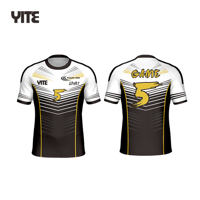 YITE Whole Sale Gaming Jersey  2021 E-sports Uniform Designer Esportes Jersey