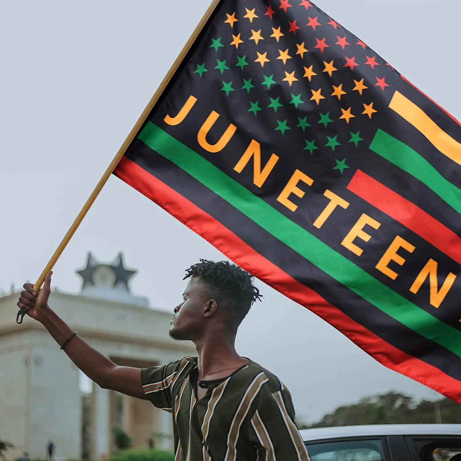 Juneteenth Flags - 3x5 Ft bandiera afroamericana Black Pride Banner per African Freedom Pride Outdoor juneteenth Flag