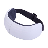 Masseur oculaire rechargeable japonais et coréen pour usage domestique et professionnel 2026, contrôle de la minuterie, mini appareil de soin électrique noir, 500 mAh, USB Type-C