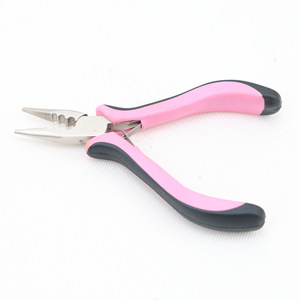 Kit <span class=keywords><strong>de</strong></span> pinces roses <span class=keywords><strong>de</strong></span> qualité chirurgicale pour extensions capillaires, outil mini micro nano ring pour l'installation et le retrait des extensions <span class=keywords><strong>de</strong></span> <span class=keywords><strong>cheveux</strong></span> en perles en salon - Product Image 1