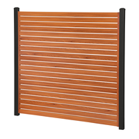 Panneaux de clôture en treillis composite aluminium facile à installer pour l'Australie, résistants à la rouille, écologiques, thermolaqués, pour jardin et sécurité.
