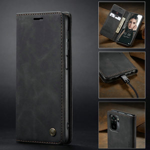 CaseMe ultima custodia per telefono in pelle PU per <span class=keywords><strong>Xiaomi</strong></span> Redmi <span class=keywords><strong>Note</strong></span> 10 4G funzione di supporto per carta Flip Cover compatibile con nota <span class=keywords><strong>9</strong></span>/8 <span class=keywords><strong>Pro</strong></span> - Product Image 5