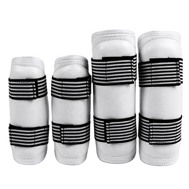 Customized Taekwondo Sparring Gear Shin Arm Guard Protectors for Training & Martial Arts Including Karate Judo Kung Fu & Aikido