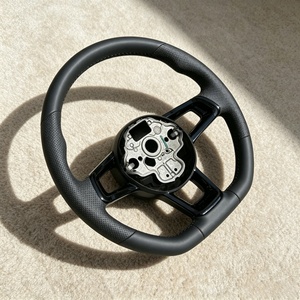 Personnalisation d'usine pour Volkswagen, volant en cuir noir avec surpiqûres pour Volkswagen, pour VW GTI7 <span class=keywords><strong>Golf</strong></span> MK7, volant de voiture - Product Image 6