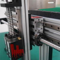 Sistema de Posicionamiento Lineal XYZ con Riel de Guía de Bolas, Robot de Pórtico Multieje, Motor de Engranajes, Rodamiento, Capacidad de Carga de 25 kg, Precisión de 0.03 mm