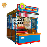 LTG Jeu de carnaval pour adultes et enfants Jeu interactif de stand Bouteille Anneau Toss Console Fabriqué en plastique durable Métal