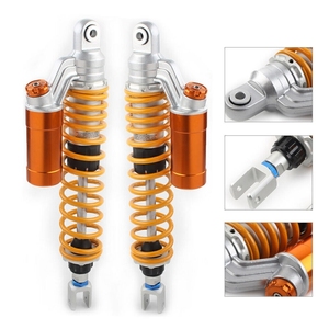 Resorte de 7mm, 400mm, 425mm, suspensión de amortiguadores de motocicleta para Kymco Xtown <span class=keywords><strong>300</strong></span> <span class=keywords><strong>Honda</strong></span> Yamaha Suzuki Kawasaki Quad ATV - Product Image 6