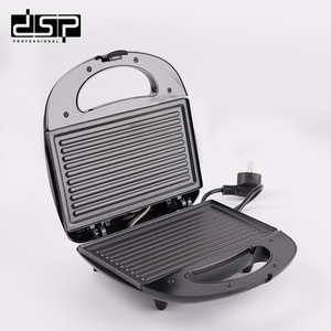 Dsp Sandwich Maker 22Cm X 12.6Cm Non-Stick <b>Electric</b> <b>Griddle</b> For Breakfast Cooking - Product Image 2