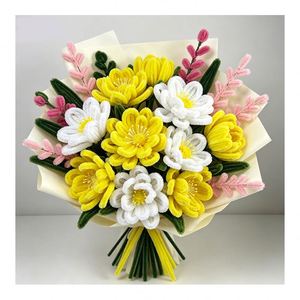 Kit d'art DIY : Matériel de nettoyage de tuyaux en velours de 8 mm pour projets éducatifs créatifs et décorations florales en nettoyage de tuyaux - Product Image 4