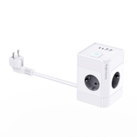 Rallonge d'alimentation multifonction européenne UE/Allemagne avec prise de tour USB 4/8/12 prises Parafoudre et multiprise