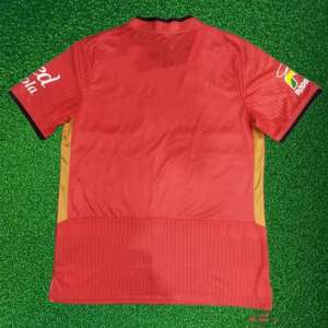 חולצת כדורגל חדשה 25/26 טולוקה גברים שרוול S-4XL 100% פוליאסטר חולצות כדורגל אדומות - Product Image 5
