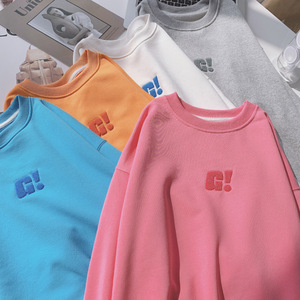 เสื้อฮู้ดดี้ผู้ชายทรงหลวมสำหรับฤดูหนาว ผ้าระบายอากาศ ปักลายโลโก้แบบเชนิลล์ 3 มิติ คุณภาพสูง พร้อมลายพิมพ์ - Product Image 3