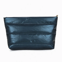 Nouvelle trousse de toilette personnalisée avec logo OEM, trousse de maquillage, trousse de toilette mignonne en forme de doudoune pour femmes, nécessaire