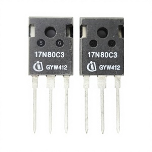 17N80C3 SPW17N80C3 TO-247 MOSFET 17A/800V ทรานซิสเตอร์แบบ MOSFET รุ่น 17N80C3 SPW17N80C3 ชนิด TO-247 กระแสไฟ 17 แอมป์ แรงดันไฟฟ้า 800 โวลต์ - Product Image 1