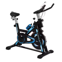 Vélo de spinning silencieux à transmission par courroie en acier pour la maison – Équipement de fitness pour maîtriser les séances de spinning