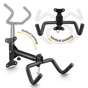 Portabiciclette <span class=keywords><strong>da</strong></span> Parete per Interni con <span class=keywords><strong>Ganci</strong></span> Neri per Bici MTB/BMX/City/Road - Product Image 2