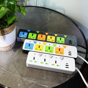 Độc lập chuyển đổi điện dải 4 cửa hàng <span class=keywords><strong>USB</strong></span> Type-C cổng phổ mở rộng ổ cắm - Product Image 6