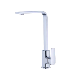 KAWAL Contemporary <strong>Square</strong> Seven-Shaped Kitchen Faucet 304 Stainless Steel Hot Cold Mixer Sink <strong>Tap</strong> Single Lever Hotel <strong>Tap</strong> - Product Image 1
