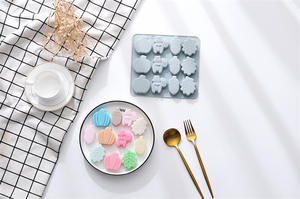 12 cavités écureuil chêne fruits feuilles citrouille <span class=keywords><strong>automne</strong></span> récolte thème Silicone moule cuisson chocolat gâteau moules sans BPA - Product Image 6