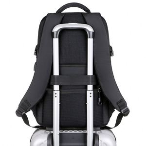 Mochila moderna personalizada con logotipo, impermeable, mochila deportiva para hombre, mochila para portátil, mochila escolar - Product Image 4
