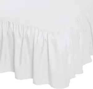 ruffled bed skirt Made In China Proper Price Hot Wholesale Comfortable High End Bed Skirt Set