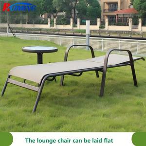 Chaise longue moderne pour villa extérieure avec design <span class=keywords><strong>pliable</strong></span> pour piscine, hôtel, patio, chaise longue - Product Image 3