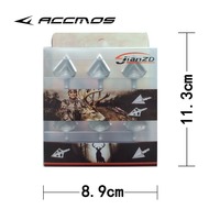 Pointes de flèche de chasse en acier inoxydable 440C à 3 lames, 100 grains, pour tir à l'arc et chasse en plein air