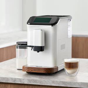 <span class=keywords><strong>Cafetera</strong></span> Totalmente Automática, Color Blanco Crema, Programable, para Uso Doméstico, con Soporte para Granos, <span class=keywords><strong>Brazo</strong></span> Vaporizador, Panel <span class=keywords><strong>de</strong></span> Control Táctil y Autolimpieza - Product Image 2