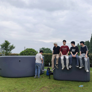 Piscine hors sol gonflable ronde de qualité commerciale, durable, en PVC robuste, grande piscine personnalisée pour les entreprises de <span class=keywords><strong>location</strong></span> - Product Image 5
