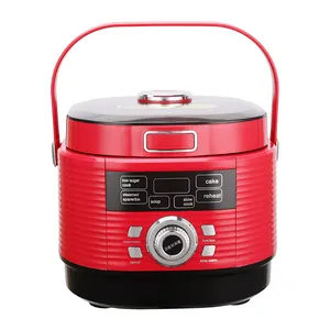 Factory Selling Red Aluminium Alloy Multi Function Rice Cooker Electric