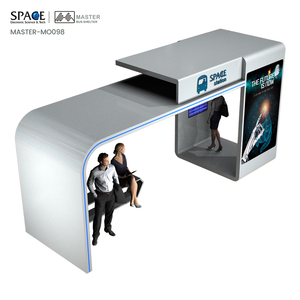 Ngoài Trời Đường Phố Quảng Cáo Công Cộng Thiết Bị Sáng Tạo Dừng Xe Buýt Xe Buýt Nơi Trú Ẩn Với Dẫn Đầu Bảng Quảng Cáo - Product Image 4