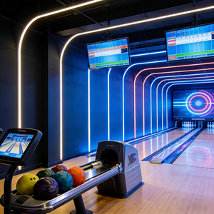 Paquete de Equipamiento Comercial para Pistas de <span class=keywords><strong>Bolos</strong></span>, Incluye Sistema de Puntuación Automático, Pistas de <span class=keywords><strong>Bolos</strong></span> y Máquina, <span class=keywords><strong>Precio</strong></span> - Product Image 1