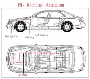 Còi báo động xe cứu hộ 300W, phụ kiện ô tô 12V, tín hiệu cảnh báo liên bang, xe cứu hỏa, còi báo động 300W - Product Image 4