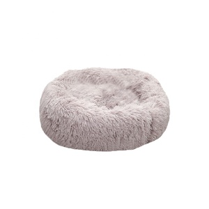 Gran oferta de lujo, camas grandes y esponjosas para perros y gatos, no desmontables, felpa suave, colorido, lavable, piel sintética, patrón sólido, venta al por mayor - Product Image 6