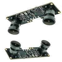 Module de caméra double synchrone pour la collecte de données, caméra stéréo 3D, IMU, VR, double objectif HD, déclencheur externe USB2.0
